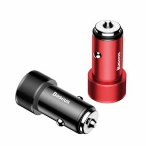 Small screw dual USB car charger