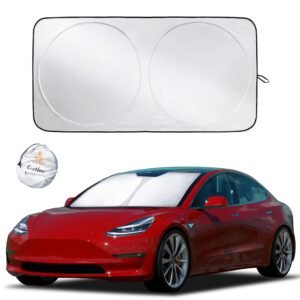 Tesla Windshield Sun Shade for Model 3/Y (2016??025) | EcoNour