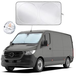 Foldable Sunshade for Car Windshield (75"x37") XXXX-Large | EcoNour